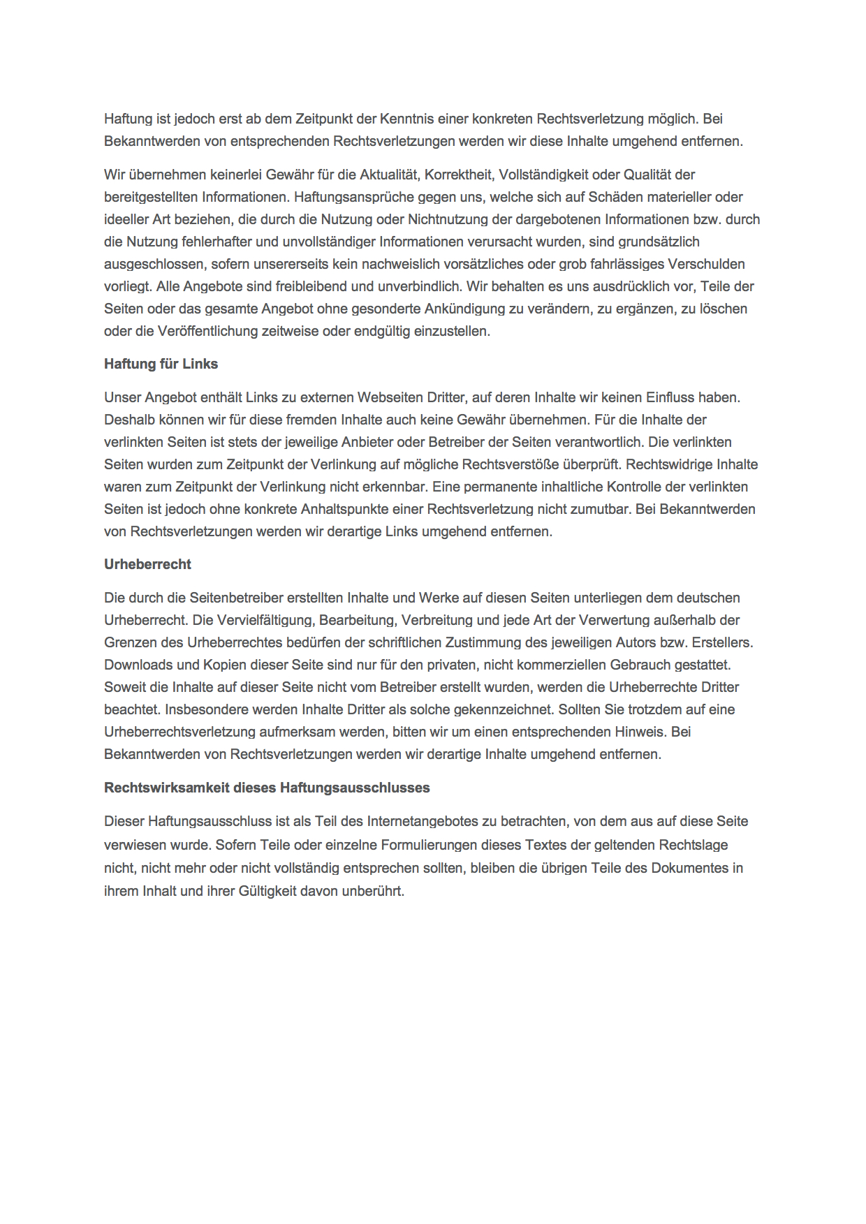 Impressum, Seite 2